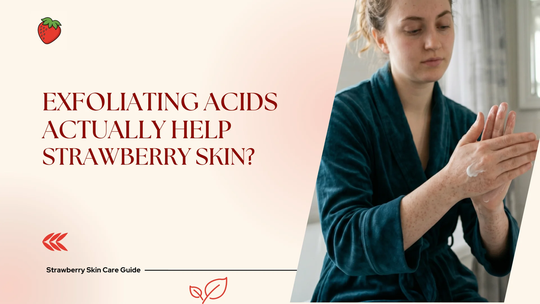Why Moisturizing Alone Doesn’t Fix Strawberry Skin (And What Does)