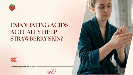 Why Moisturizing Alone Doesn’t Fix Strawberry Skin (And What Does)
