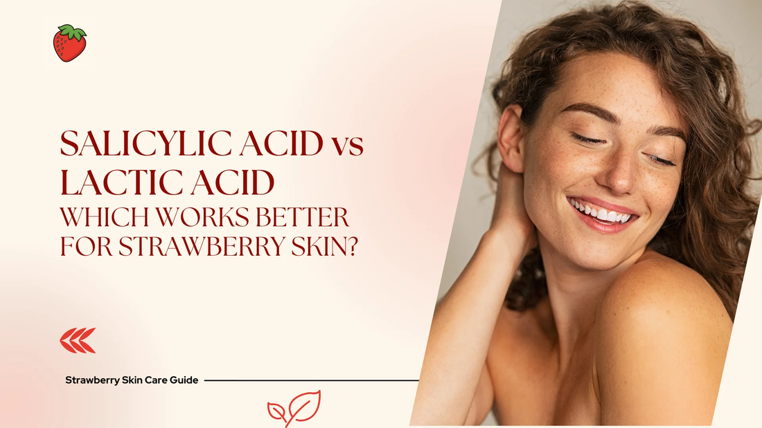 Salicylic Acid vs Lactic Acid for Strawberry Skin: Which Works Better?